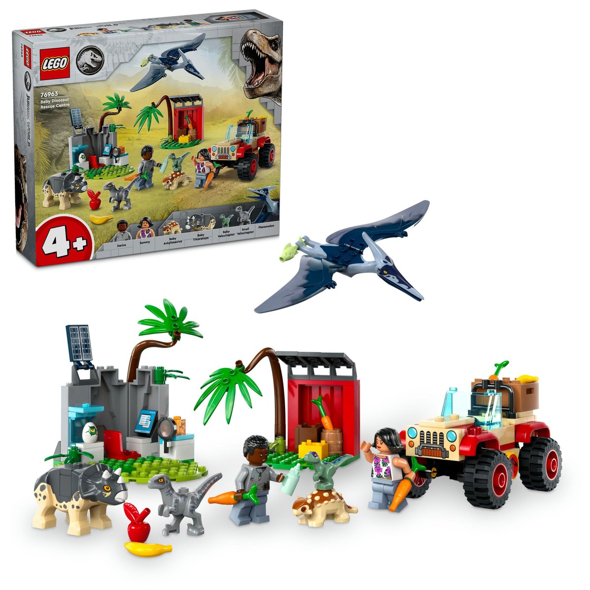 LEGO Jurassic World - Centrum ratunkowe dla dinozaurów ZESTAW LEGO PREZENT DLA CHŁOPCA