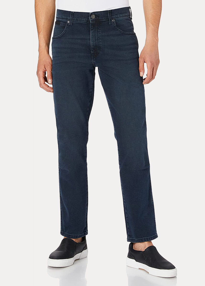Jeansy Wrangler Texas Slim Bruised River W12Slt364 32 34