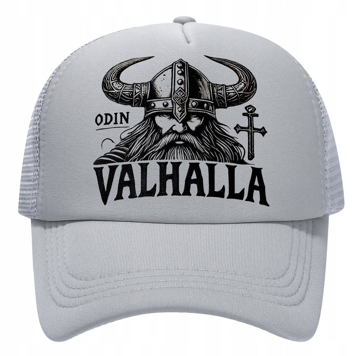 Czapka z daszkiem trucker siateczka tirówka Walhalla Valhalla Odyn Wiking