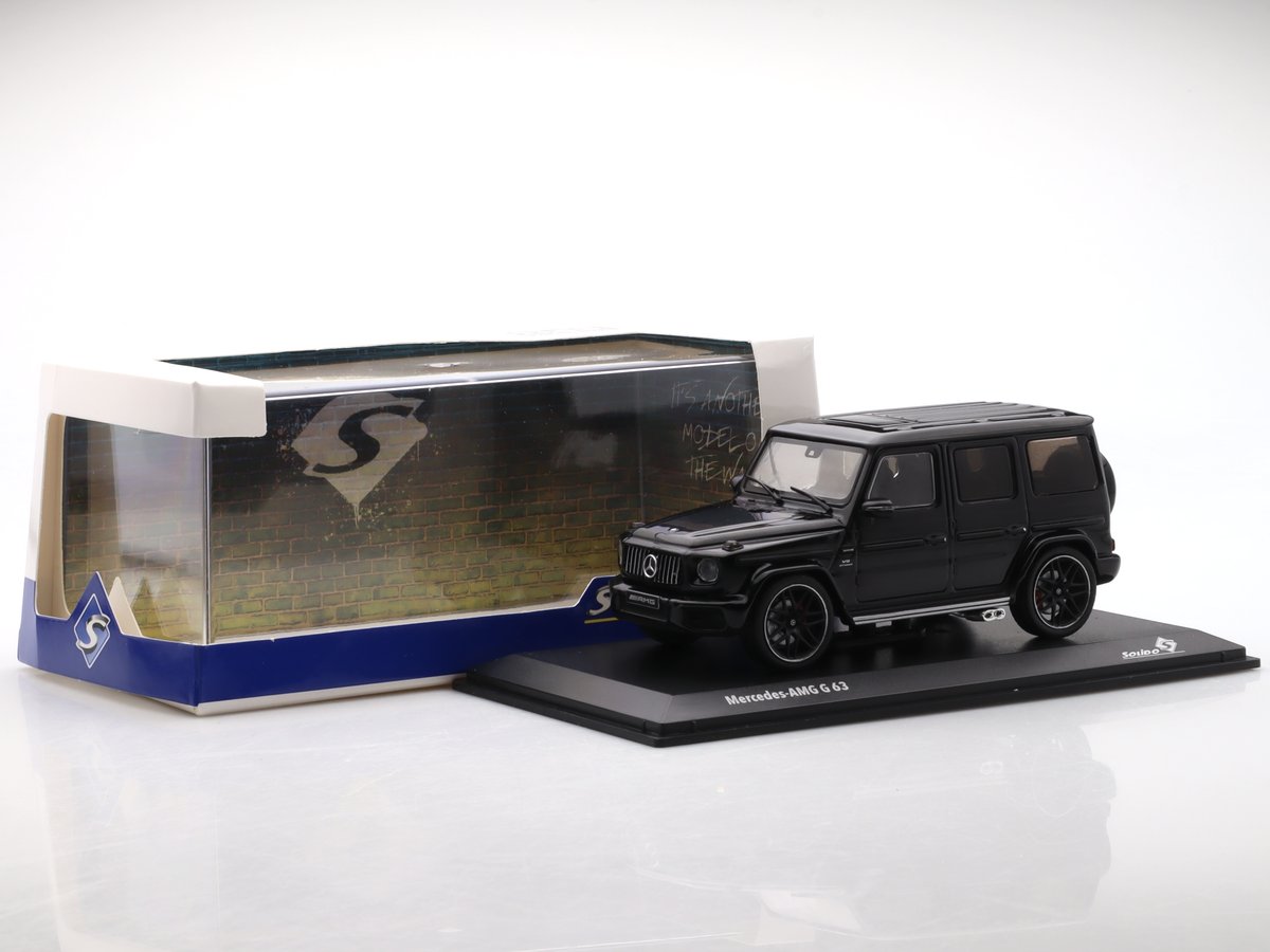 Mercedes-Benz AMG G63 - 2022, black metallic Solido 1:43