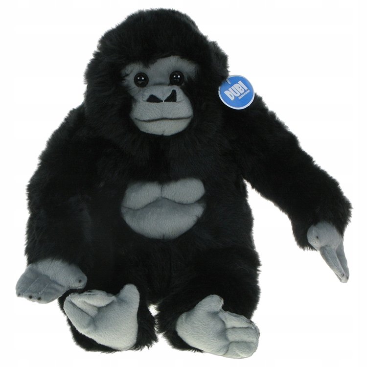 Pluszowe ZOO: Maskotka Goryl siedzący 30cm (31082)