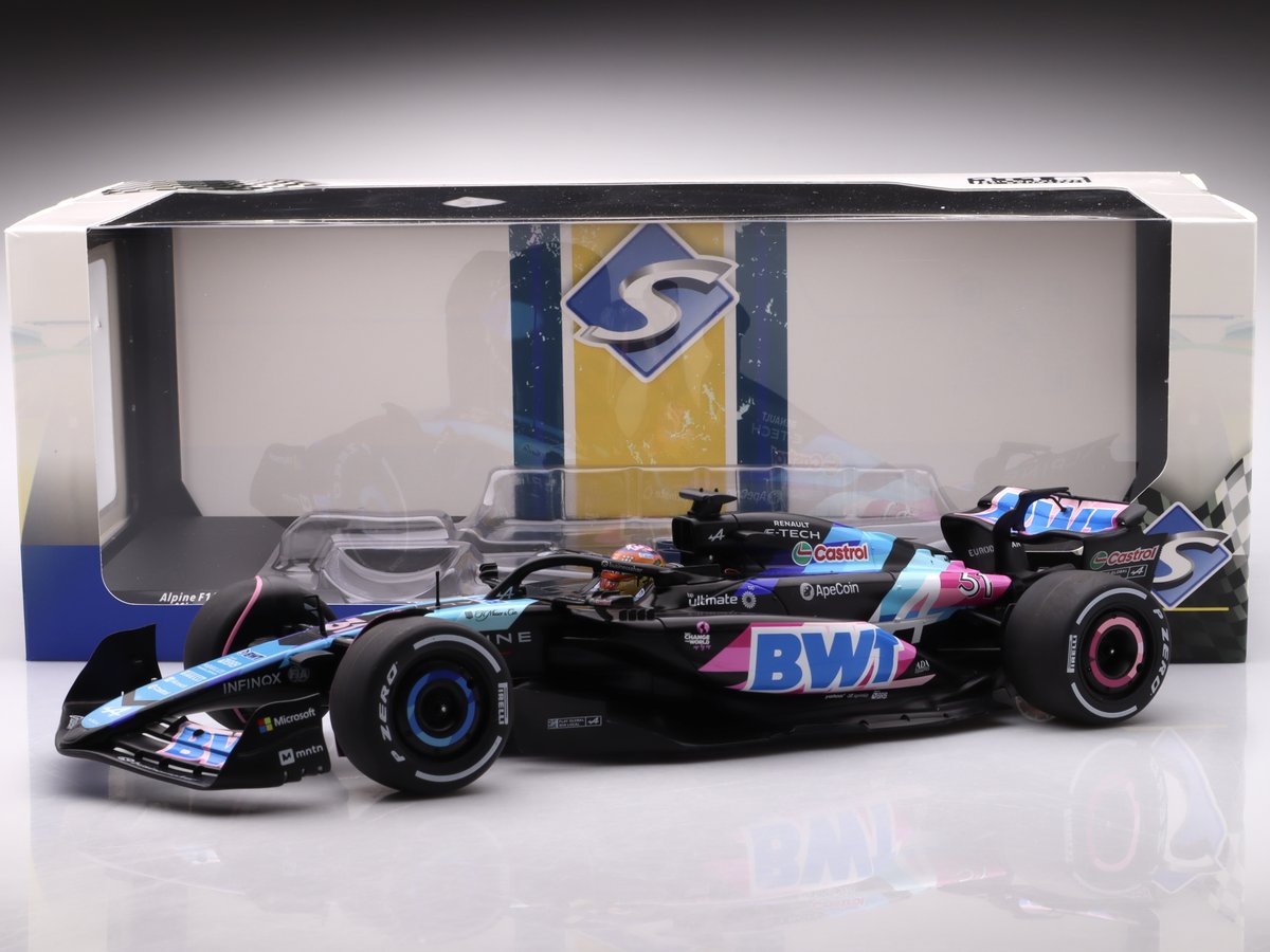 Alpine F1 A524 E. Ocon Miami GP - 2024 Solido 1:18