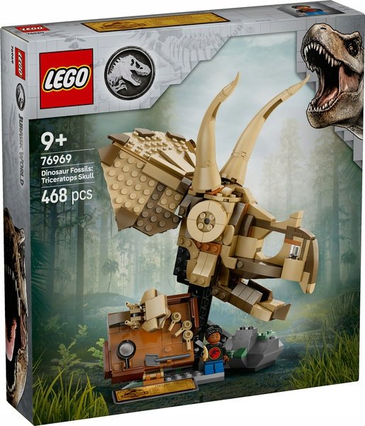 LEGO Jurassic World - Szkielet Dinozaur Czaszka Dinozaura ZESTAW LEGO PREZENT DLA CHŁOPCA