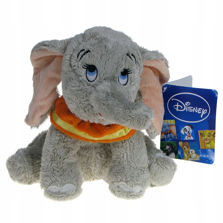 DUMBO: maskotka słonik Dumbo 22cm siedzący 292642
