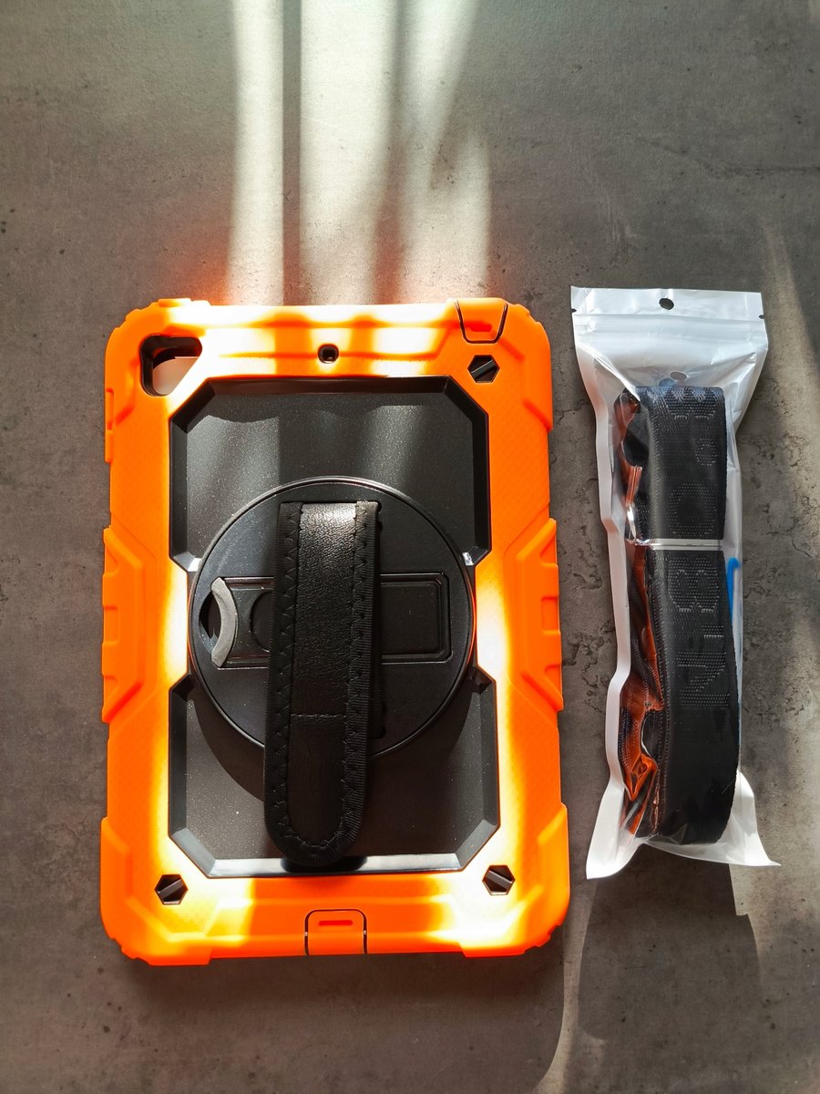 Etui do Apple iPad mini 4/5 Pancerne Pomarańczowe