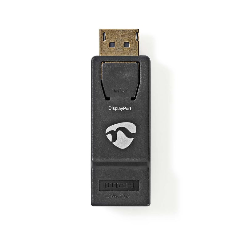 Nedis CCBW37915AT zmieniacz płci / kabli DisplayPort Male HDMI Male Antracyt