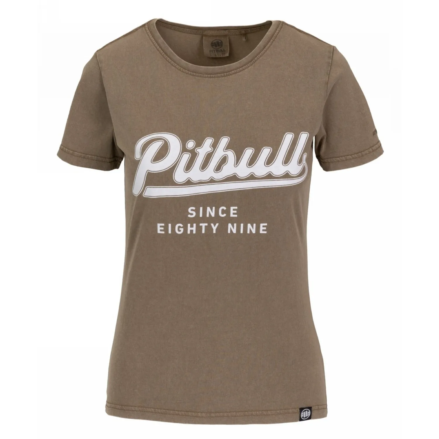 PITBULL Middle Weight 190 Denim Washed Angel Logo '25 - Coyote Brown  S (34)