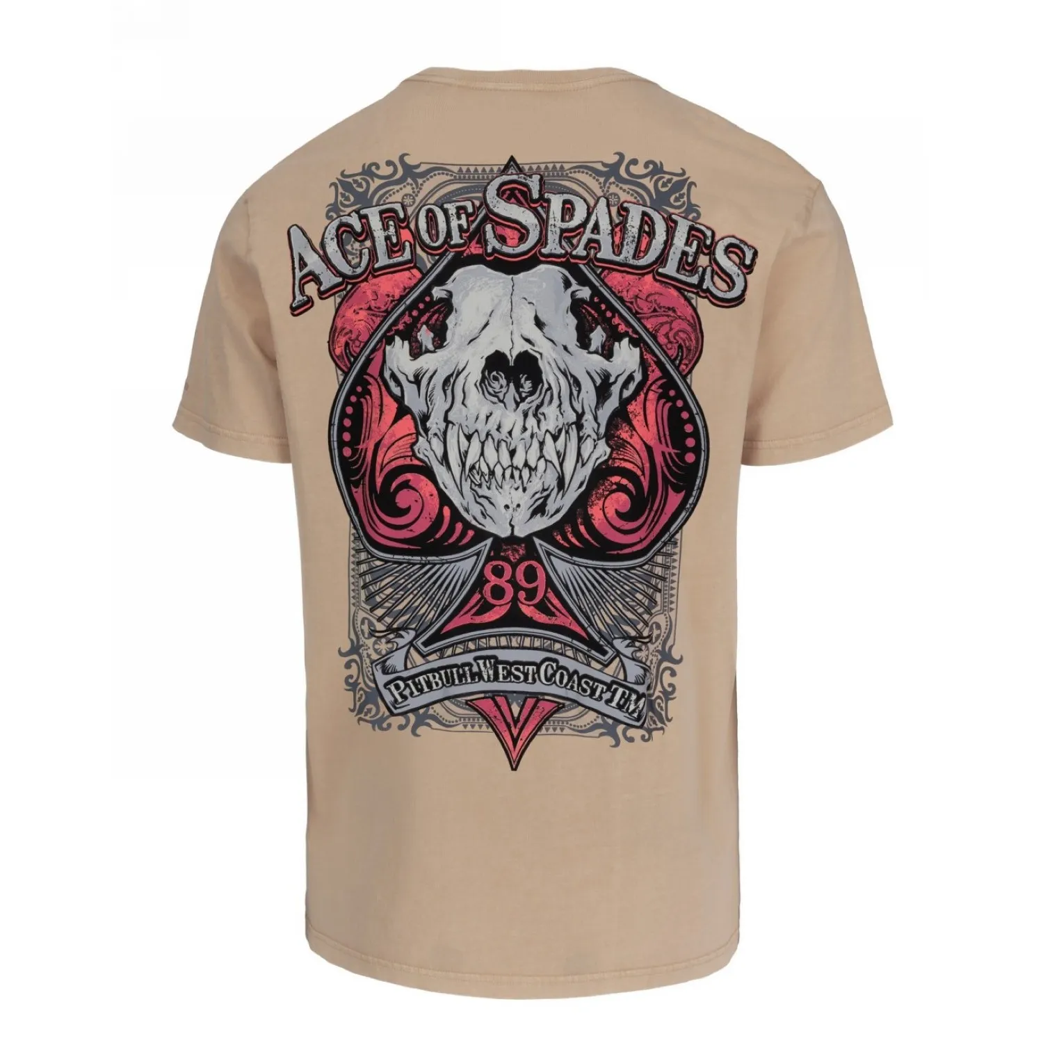 PITBULL Middle Weight 190 Denim Washed Ace Of Spades II '25 - Piaskowa  S