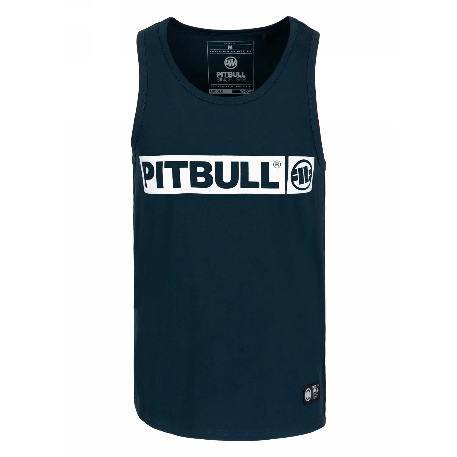 Tank Top PITBULL Middle Weight 190 Spandex Hilltop '25 - Granatowy  M