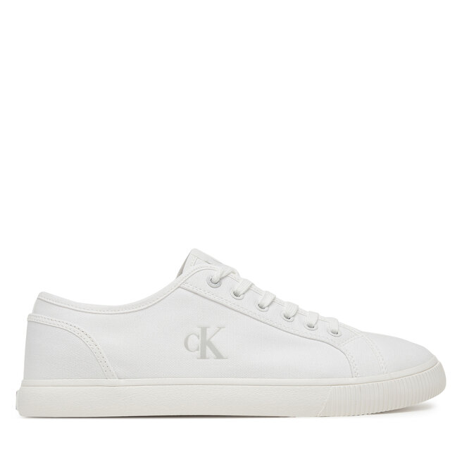 Tenisówki Calvin Klein Jeans Ess Vulc Low Mg Canvas YM0YM01209 Biały