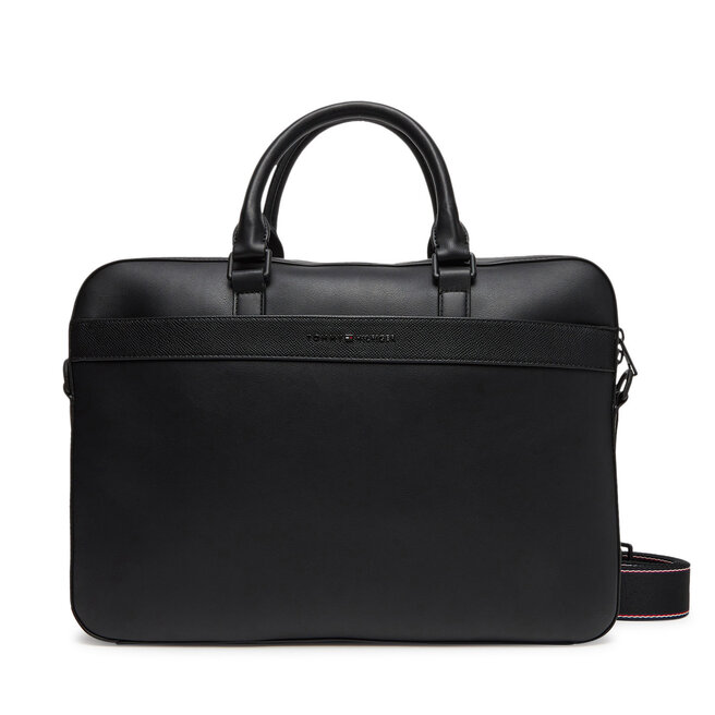Torba na laptopa Tommy Hilfiger Th Corp Computer Bag AM0AM13222 Czarny