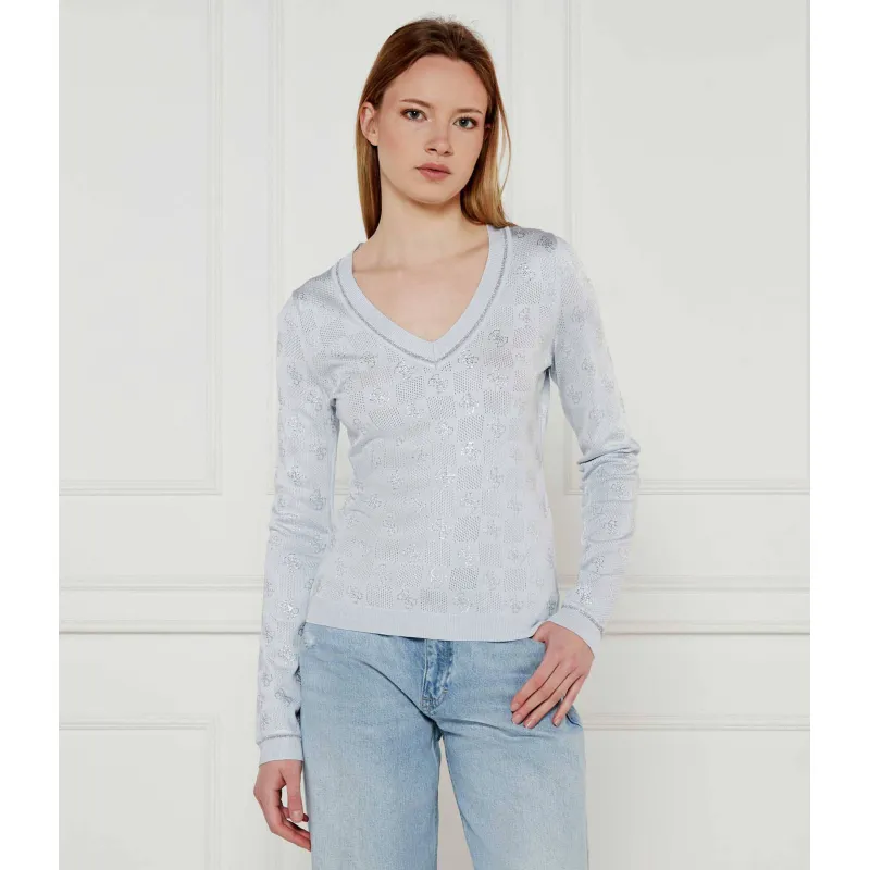 GUESS Sweter ROSIE 4G Regular Fit