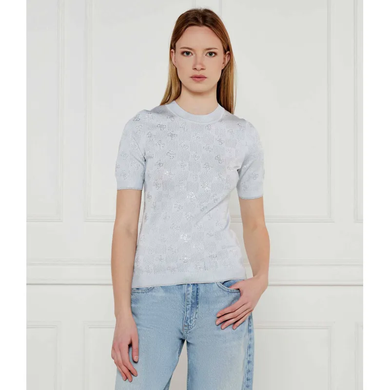 GUESS Sweter ROSIE 4G Regular Fit