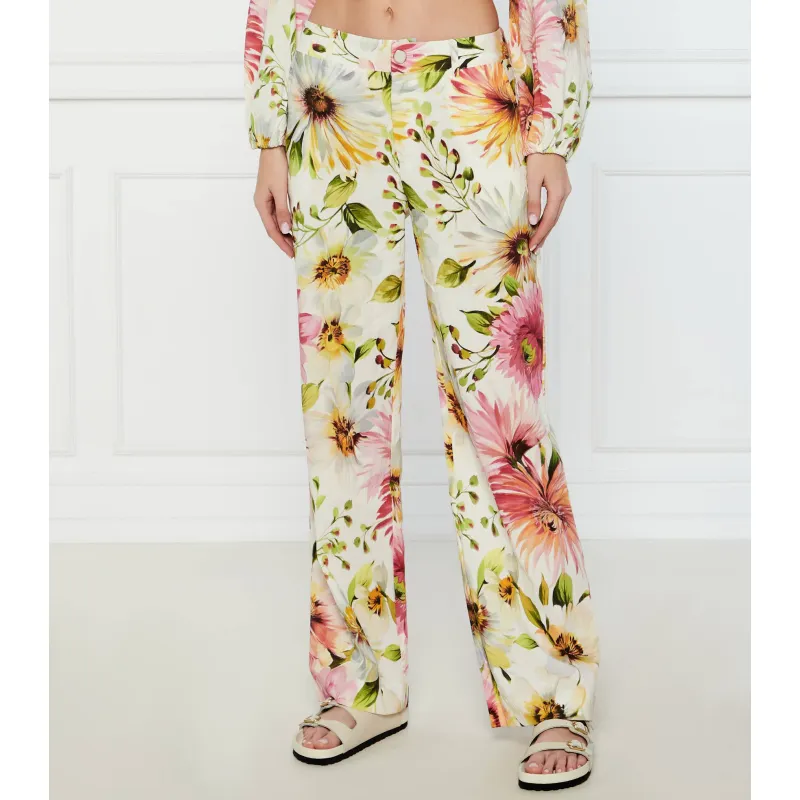 GUESS Spodnie COLETTE flare fit