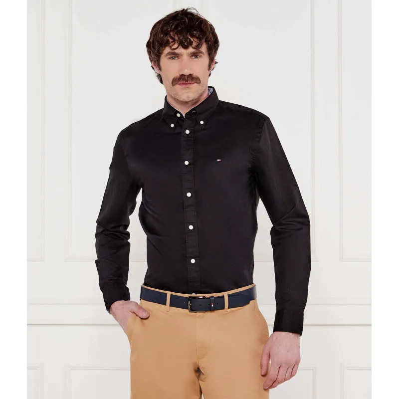 Tommy Hilfiger Koszula | Regular Fit | z dodatkiem lnu