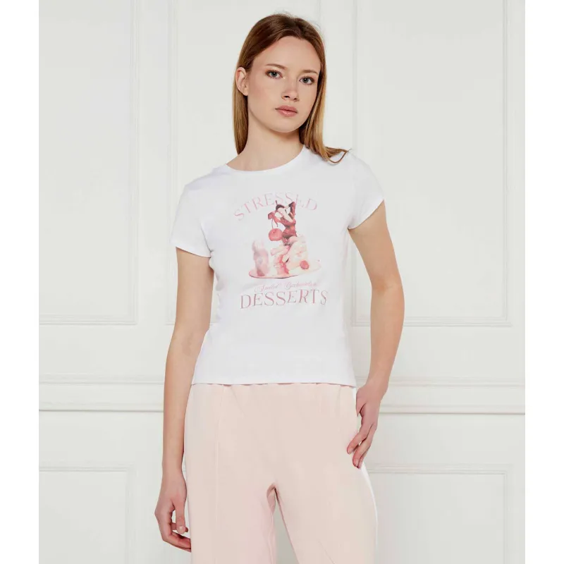 GUESS T-shirt VINTAGE GIRL R5 Regular Fit