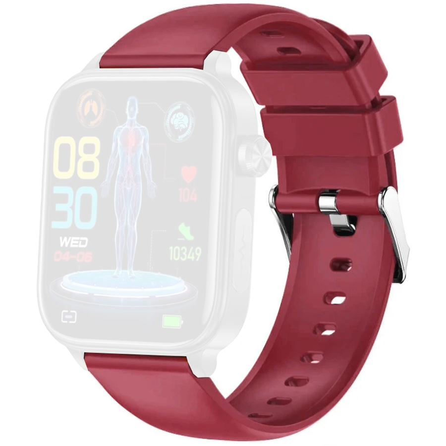 Pasek GRAVITY malinowy - 22 mm