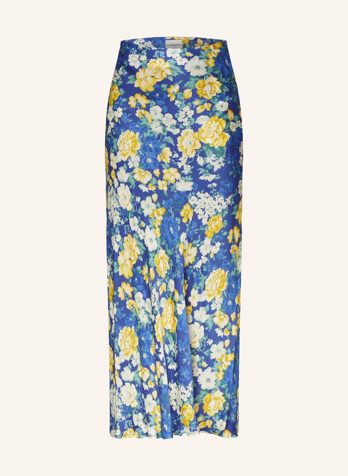 Claudie Pierlot Spódnica Satynowa blau