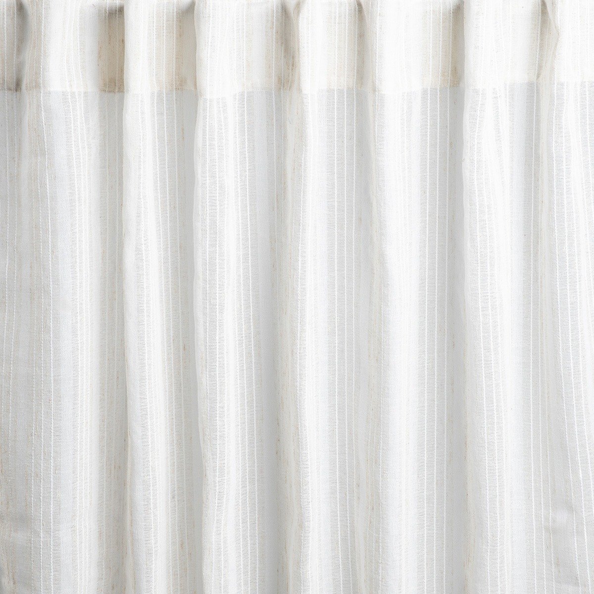 HOMLA Zasłona TAVIRA imitacja lnu w pasy 140X250CM