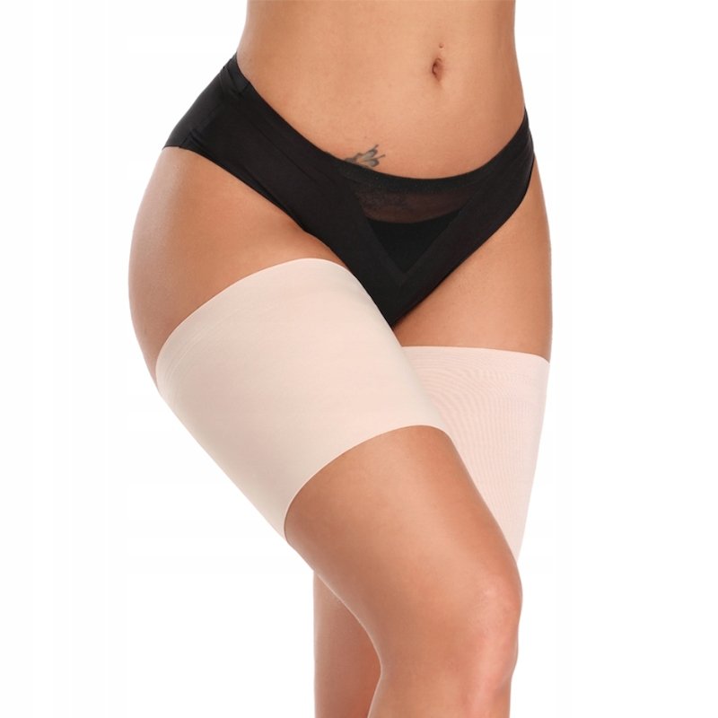 OPASKI NA UDA PRZECIW OTARCIOM UD SAMONOŚNE GŁADKIE OPASKA PLUS SIZE 3/4