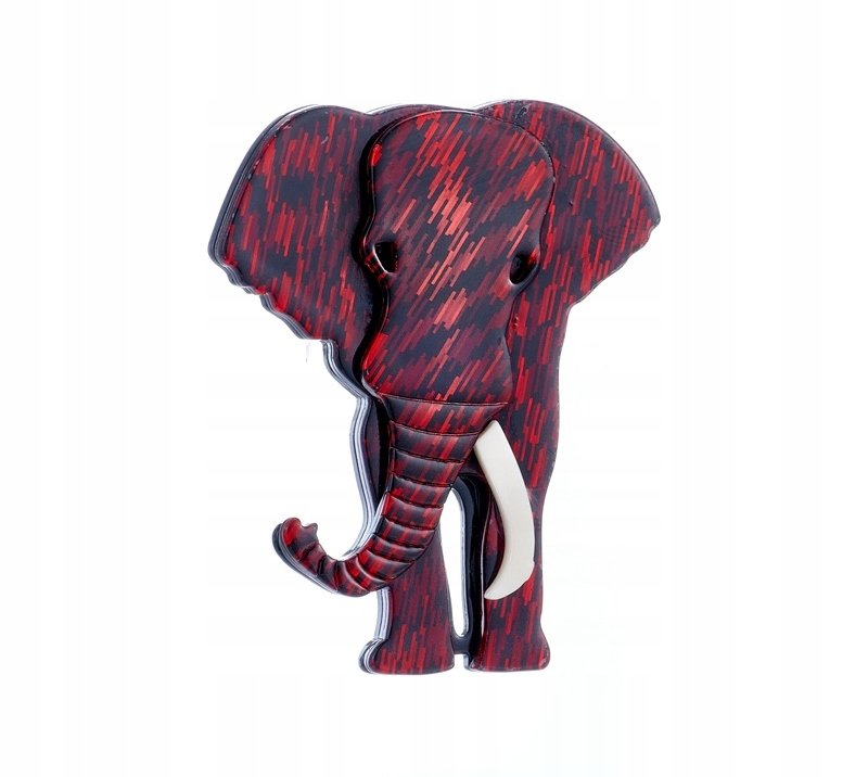 Nowa przypinka, brocha, broszka - słoń, słonik