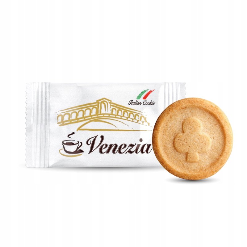 Ciastka włoskie waniliowe ciasteczka do kawy herbaty Venezia 500szt