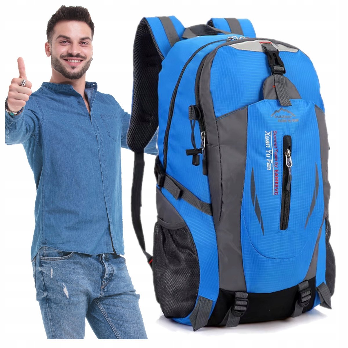 PLECAK TURYSTYCZNY NA WYCIECZKI DAMSKI MĘSKI TREKKINGOWY GÓRSKI W GÓRY 30L