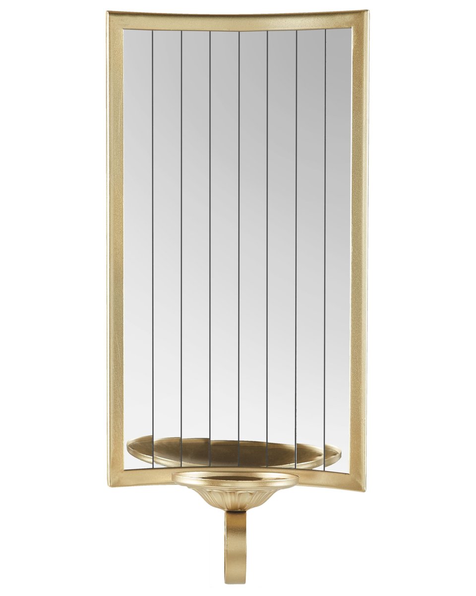 Świecznik SOBREDA Metal 41 cm Złoty