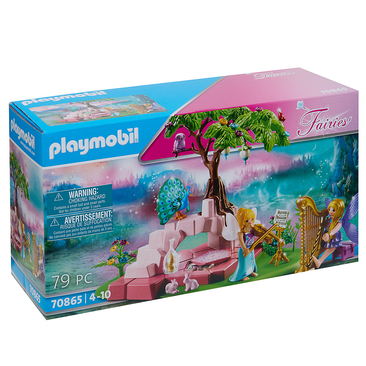 Playmobil 70865 Zestaw Klocków Mały Wróżkowy Ogród, 79 Elementów dla Dziewczynki