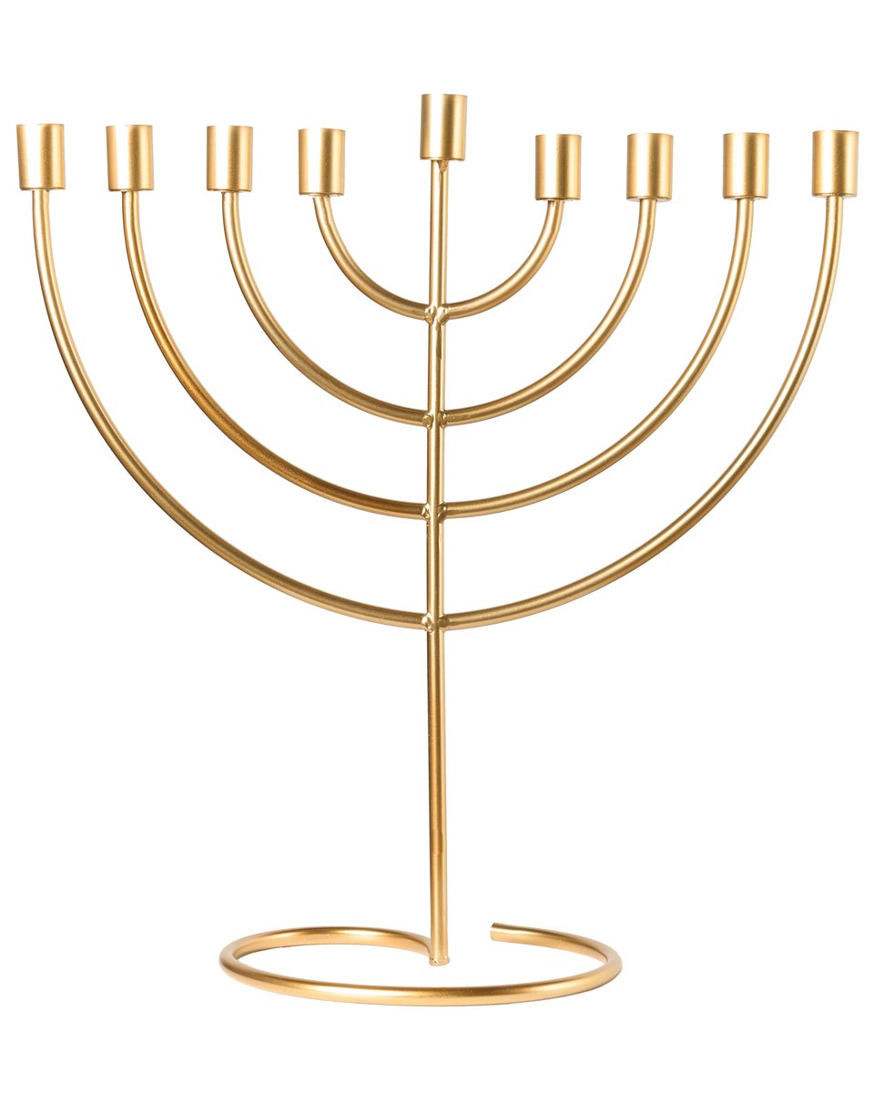 Świecznik AMORA Metal 50 cm Złoty