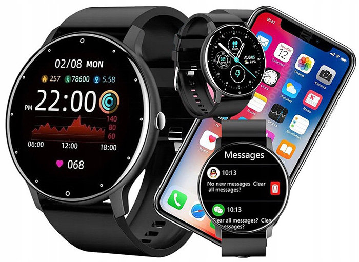 Smartwatch Skmei ZL02 czarny
