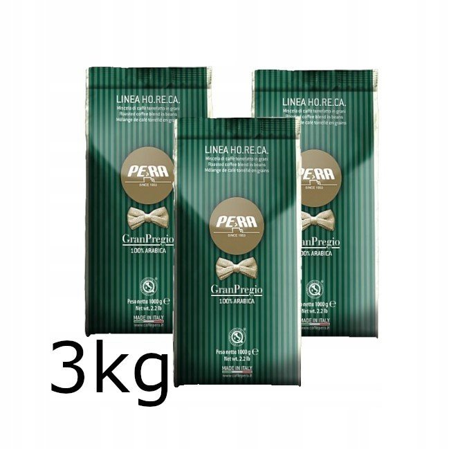 Kawa ziarnista 100% arabika Pera Gran Pregio 3kg