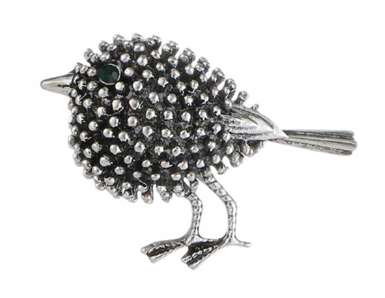 NOWA PRZYPINKA, BROCHA, BROSZKA, PTAK PTASZEK JASKÓŁKA, WRÓBEL