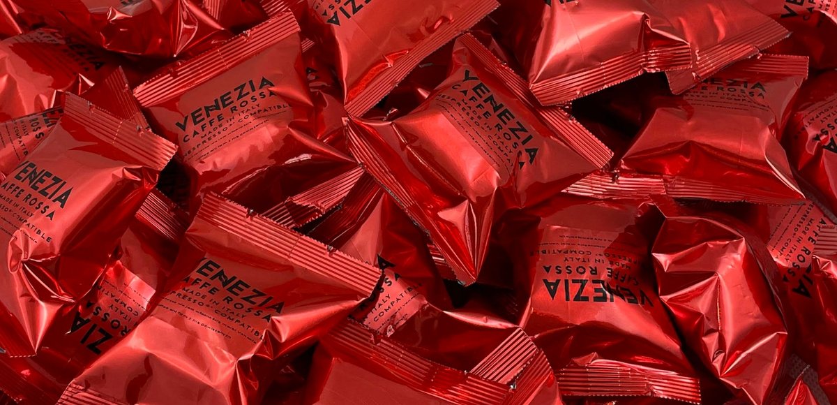 Kapsułki VENEZIA ROSSA 50 SZT. komp. z NESPRESSO*