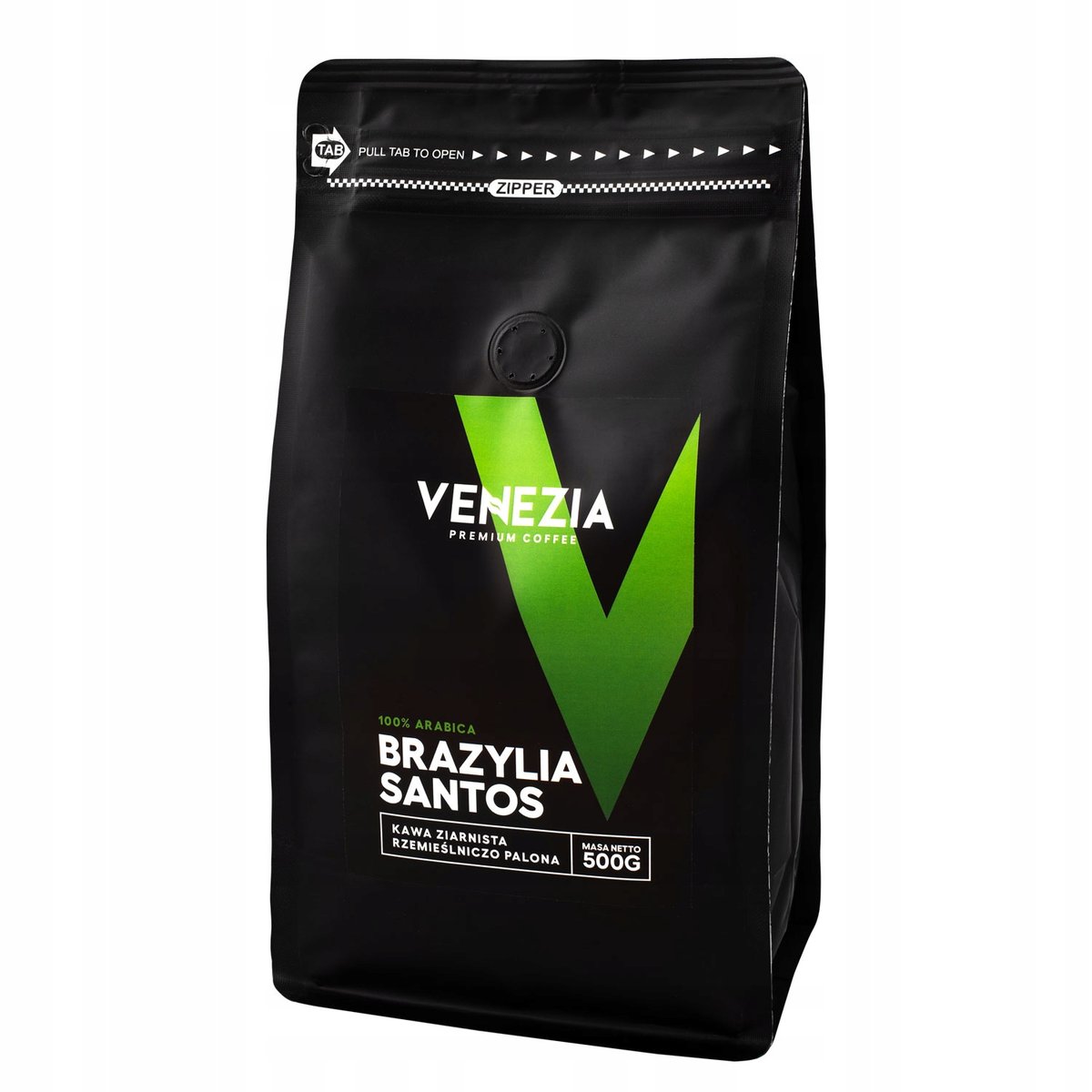 Kawa Venezia BRAZYLIA SANTOS Świeżo Palona 500g