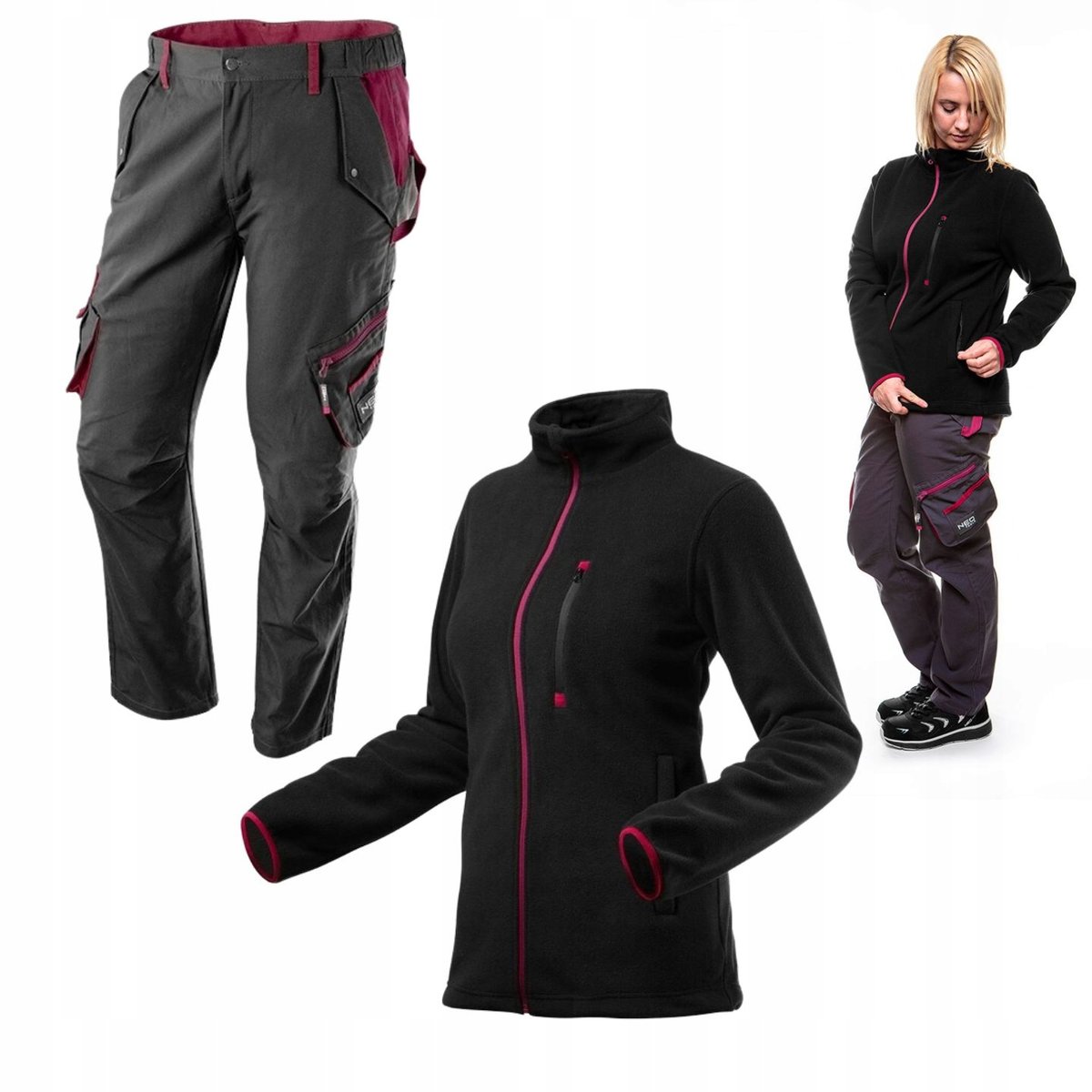 Komplet damskiej odzieży roboczej BHP, roz. XL,NEO