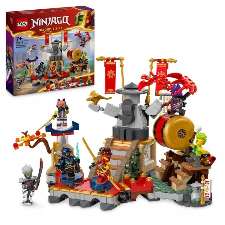 LEGO Ninjago - Turniej Arena turniejowa ZESTAW LEGO PREZENT DLA CHŁOPCA DZIECI