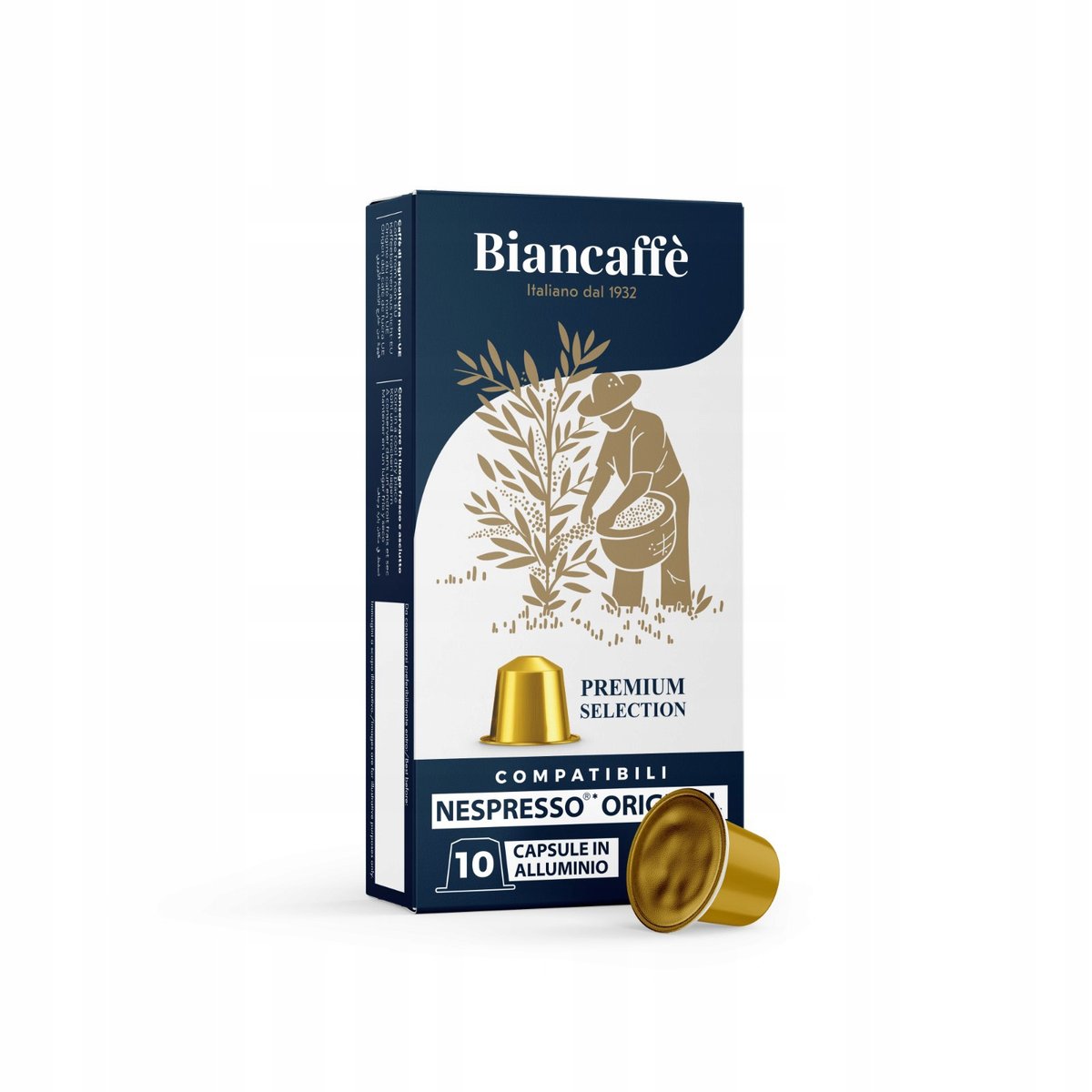 Kapsułki do NESPRESSO Biancaffe włoskie kapsułki kawy do ekspresu 10 szt