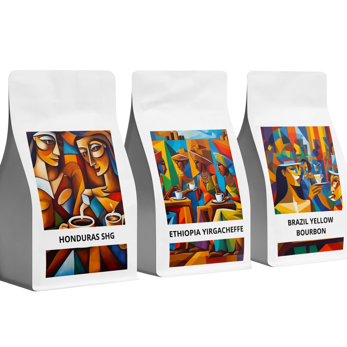 Kawa ziarnista ZESTAW KAW PREMIUM „Smaki Świata” 3 x 250 g