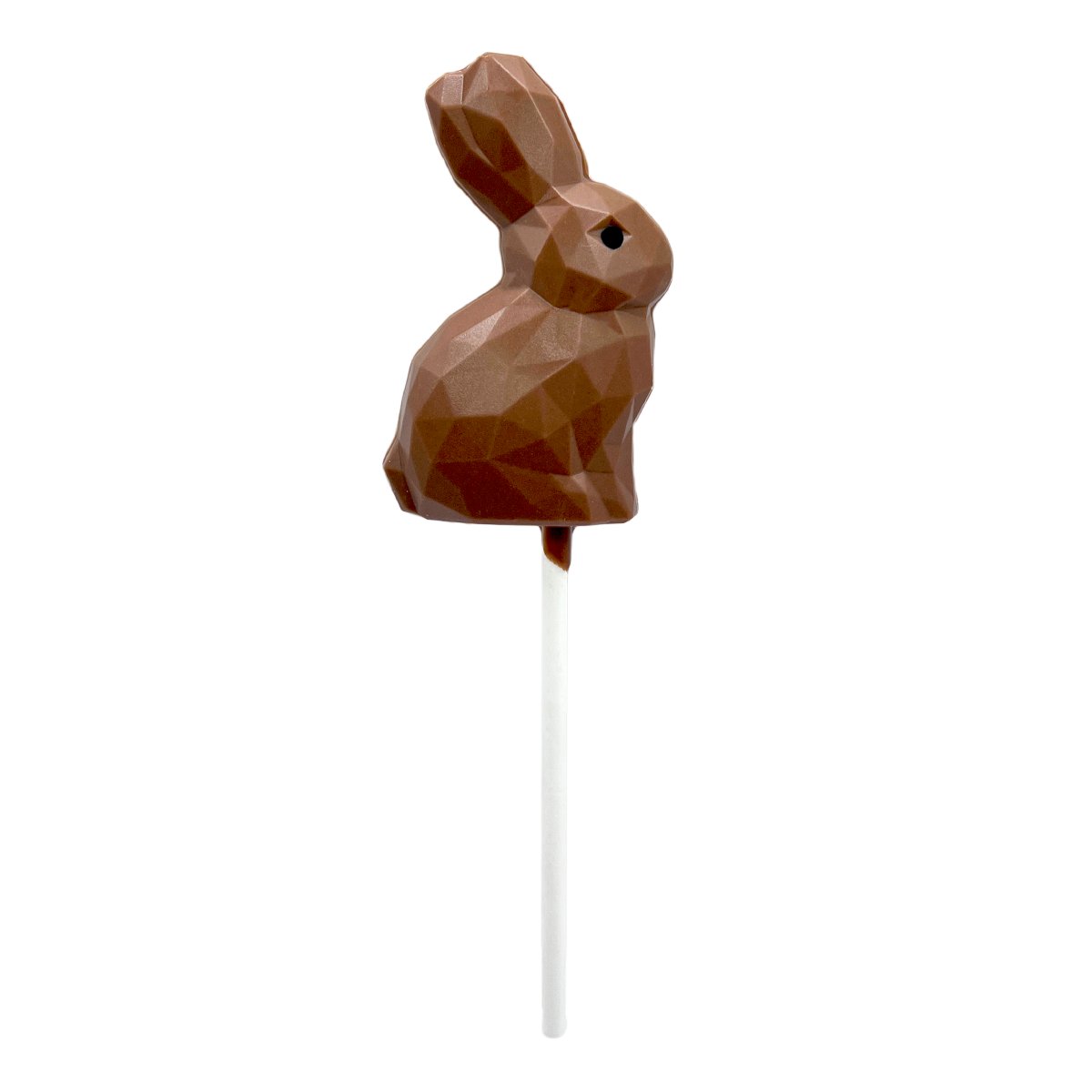 Wielkanocny lizak Zajączek z mlecznej czekolady (20g)