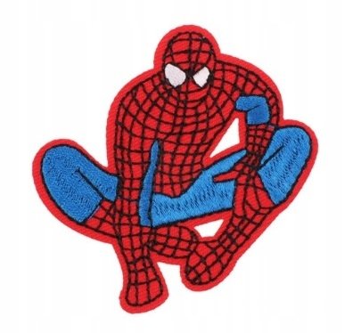 Naszywka Termo Haftowana Naprasowanka Patch Łatka - Pająk, Spiderman Marvel
