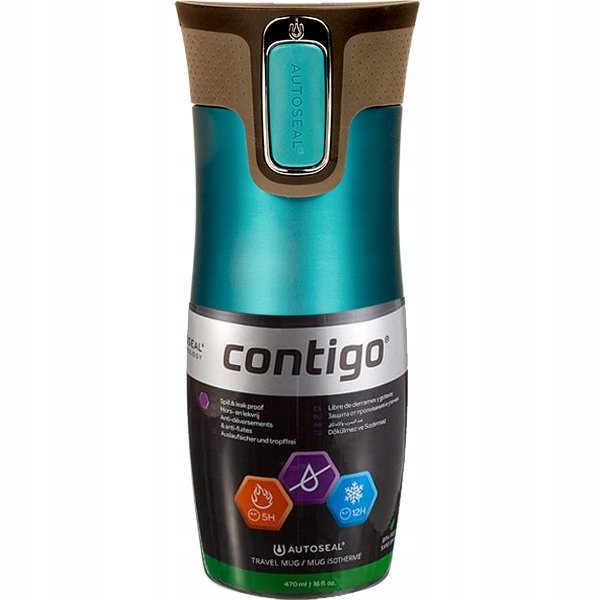 KUBEK TERMICZNY CONTIGO WEST LOOP 2.0 BISCAY BAY - 470ML - BLOKADA - BEZ BPA