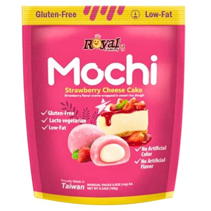 Royal Family Mochi Strawberry Cheese Cake 120g