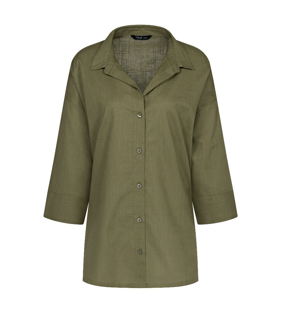 Bawełniana KOSZULA damska OVERSIZE Triumph Summer Wear Boyfriend Shirt 42