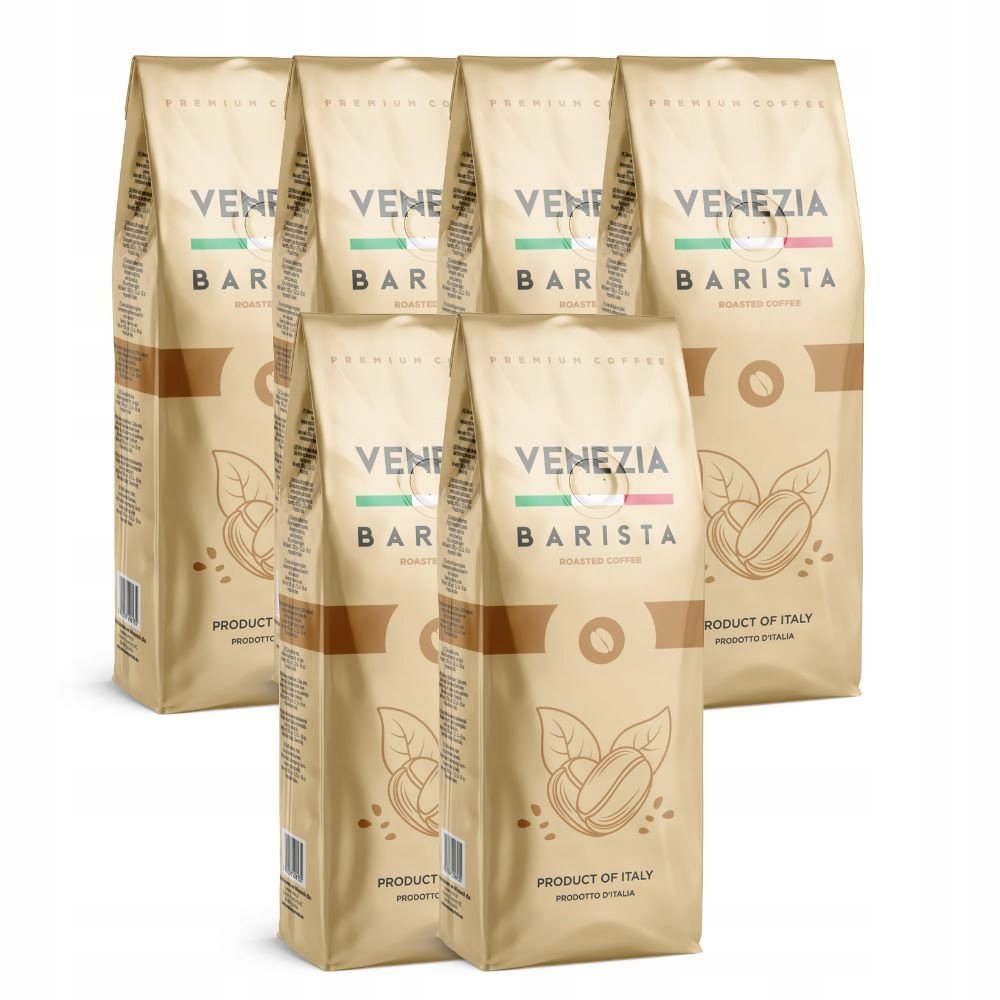 Kawa ziarnista Venezia Barista Plus 6kg włoska kawa świeżo palona