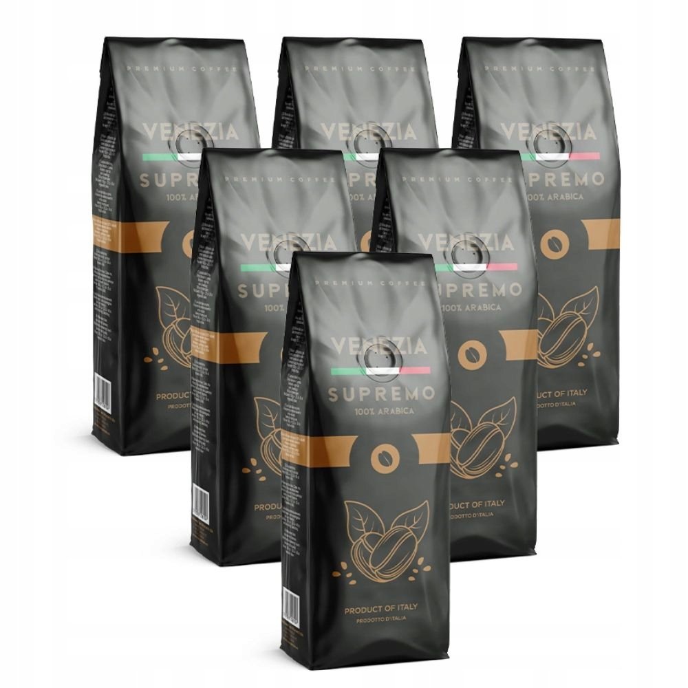 Kawa ziarnista Venezia Supremo 100% Arabica 6kg