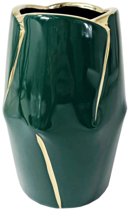 OSŁONKA ZIELONY FLAKON DONICZKA DONICA WAZON 20cm
