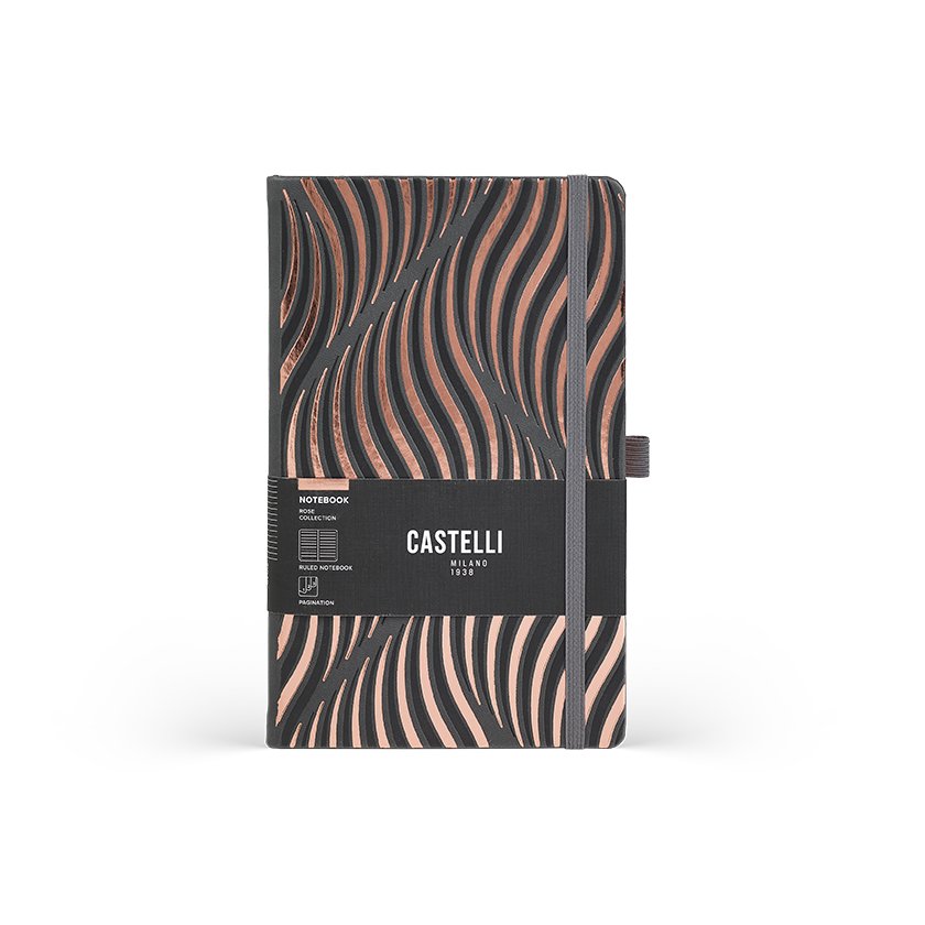 Notes A5, w linie, SAND Rose Castelli Milano 1938