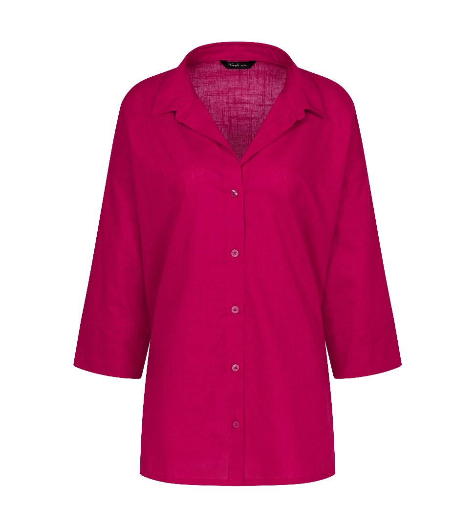 Bawełniana KOSZULA damska OVERSIZE Triumph Summer Wear Boyfriend Shirt 46