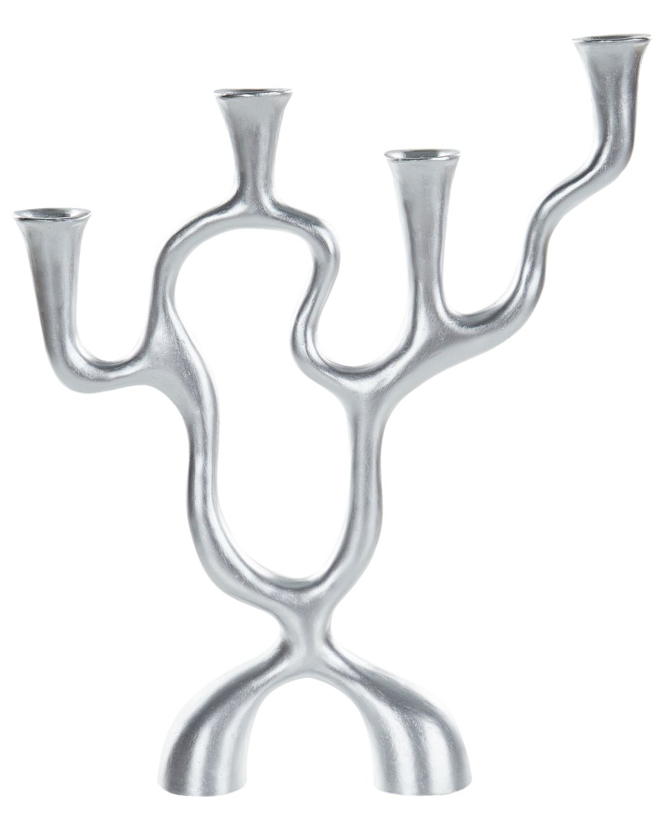 Świecznik FAMOES Metal 41 cm Złoty